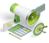 마케팅 콘텐츠 아이콘